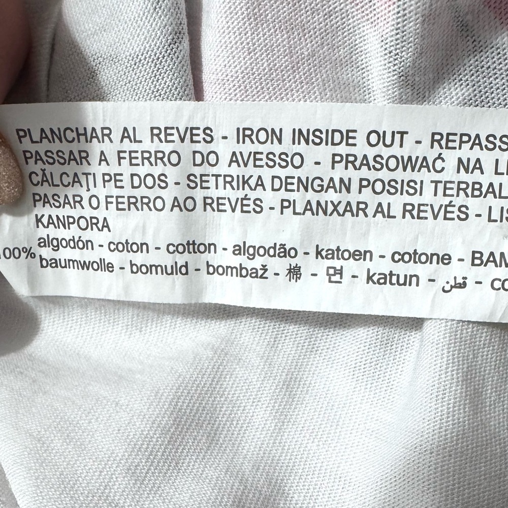 Zara White T-Shirt Size M Medium Girl Fashion Print Short Sleeve Top Tee Shirt - Picture 6 of 6